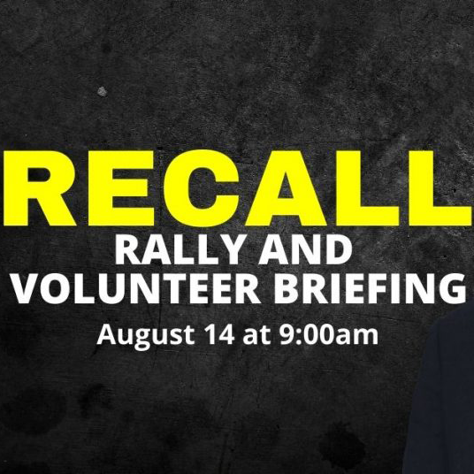 Recall Rally and Volunteer Briefing – Temecula