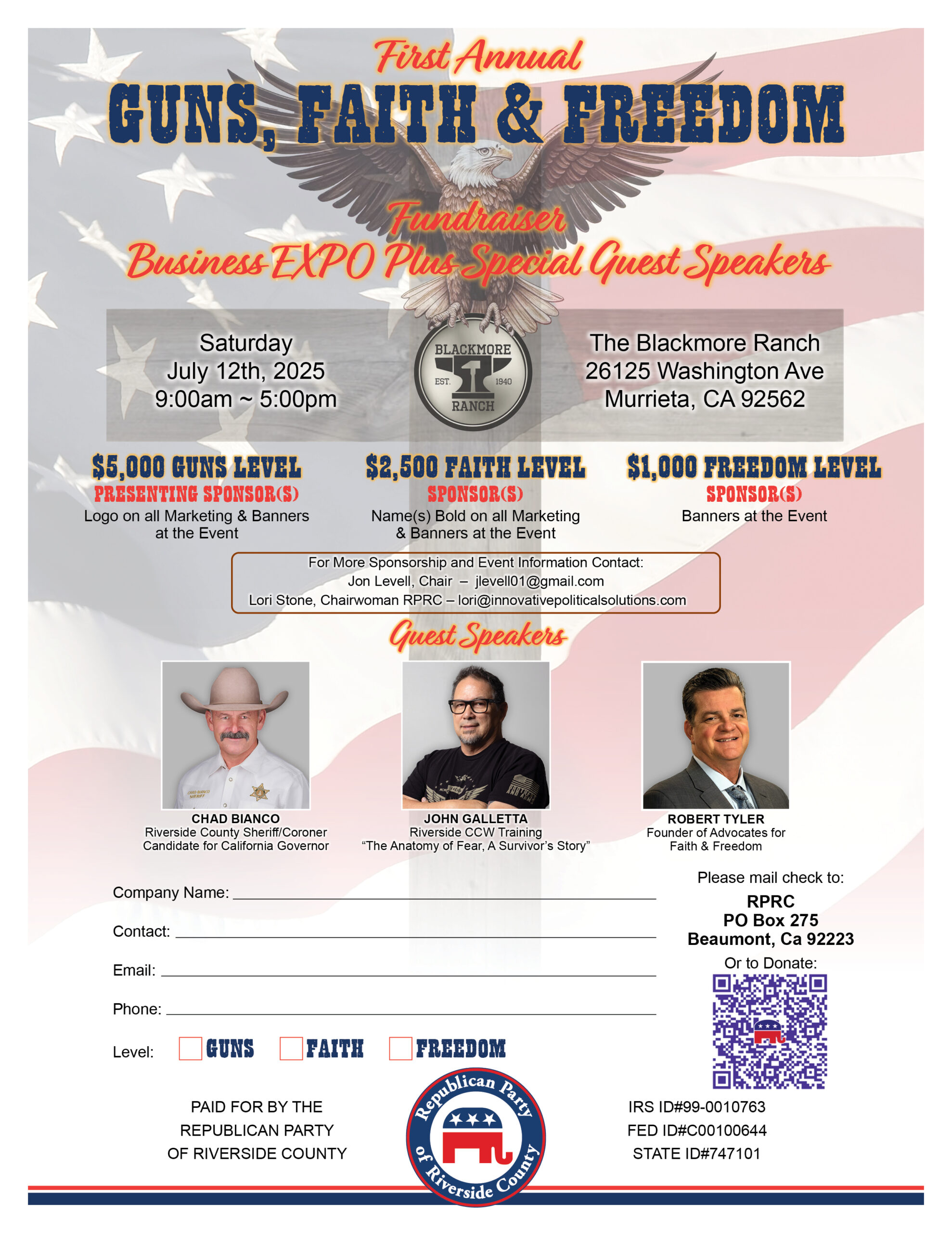 Republican Party of Riverside County - Make California Great Again